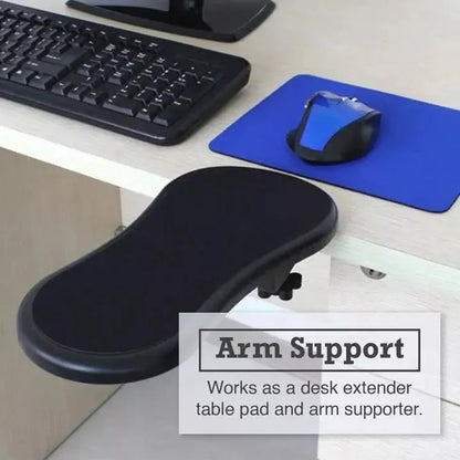 Computer Arm Support Desk Bras Réglable 180° Repose - Rouge