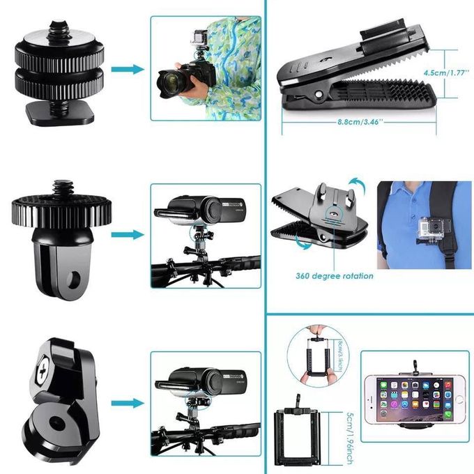 Ensemble d'accessoires Kit pour GoPro