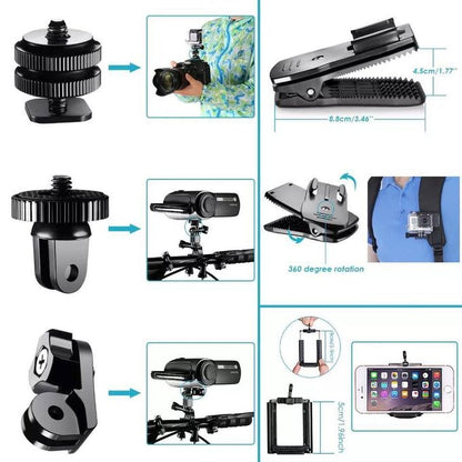 Kit d'accessoires Deyard pour GoPro (Kit d'accessoires pour GoPro