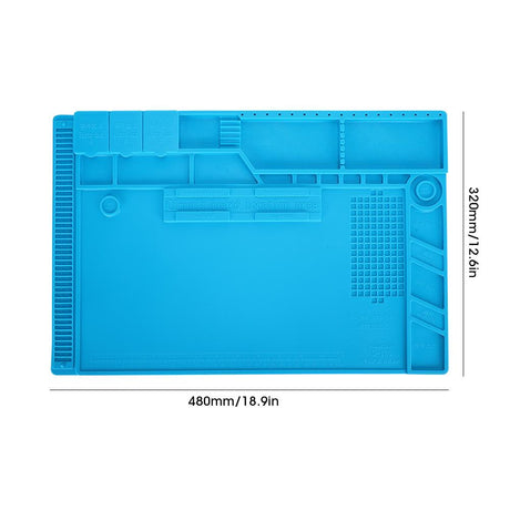 Ordinateur de tapis d'isolation thermique réparant la température élevée de silicone d'isolation thermique
