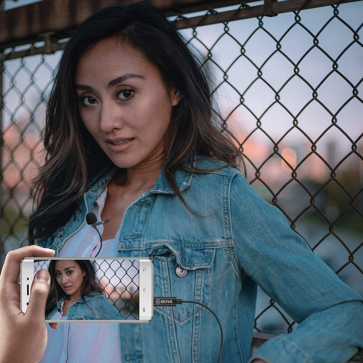 BOYA by-M3 Micro-cravate omnidirectionnel USB C original