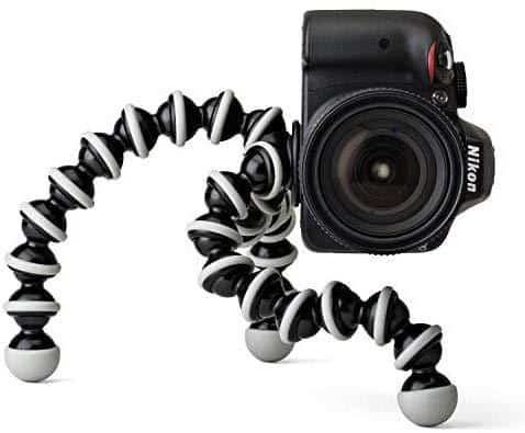 Type de trépied z-03 flexible Vous pouvez faire pivoter la position de la caméra jusqu'à 360.