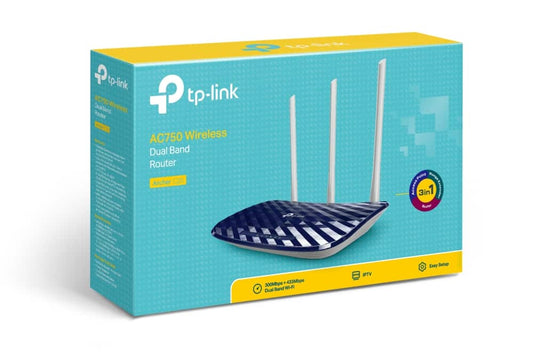 TP-Link Nouveau Point d'acces AC750 Mbps Archer C20 WiFi dual-bande