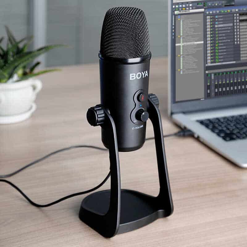 BOYA BY-PM700 micro à condensateur USB micro de bureau pour ordinateur (Original)