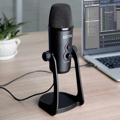 BOYA BY-PM700 micro à condensateur USB micro de bureau pour ordinateur (Original)