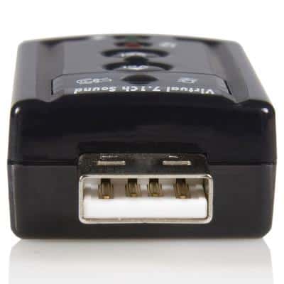 Adaptateur Carte Son externe USB 2.0 3D Stéréo 7.1 Virtuel