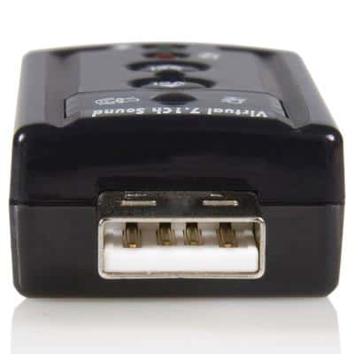 Carte Son Externe USB - Pour Ecouteurs, Casques, etc