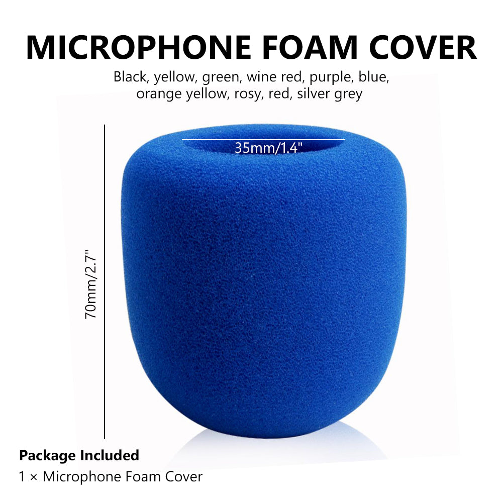 Filtre anti-Pop pour Microphone - Bonnette multicolore –