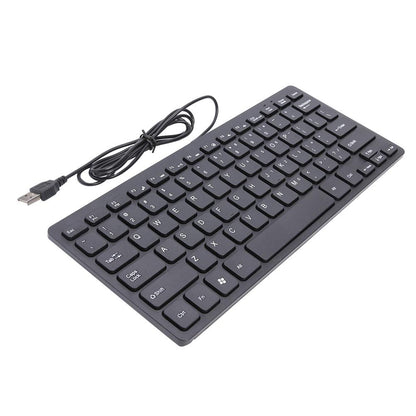 K1000 Multimedia Mini clavier noir étanche pour pc & mac