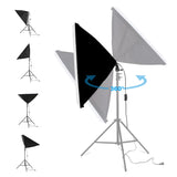 Kits d'éclairage Softbox 50x70CM Professional et trépied 2m