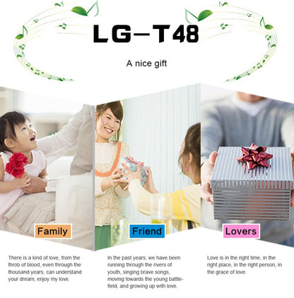 Haut-parleur Bluetooth avec carte SD et AUX LG-T48