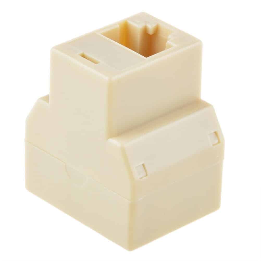 PC RJ45 séparateur connecteur CAT5 séparateur adaptateur réseau double RJ45 CAT 5 6 LAN Ethernet séparateur connecteur adaptateur