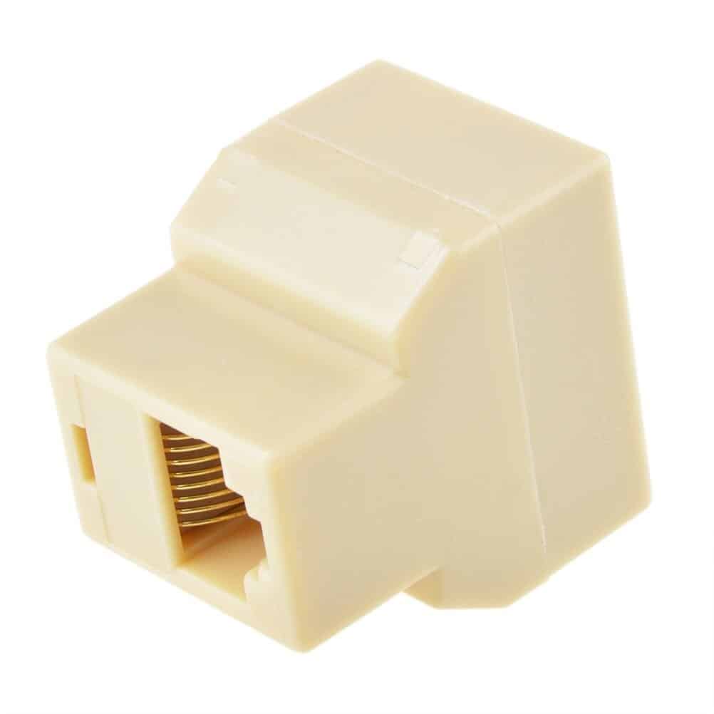 PC RJ45 séparateur connecteur CAT5 séparateur adaptateur réseau double RJ45 CAT 5 6 LAN Ethernet séparateur connecteur adaptateur