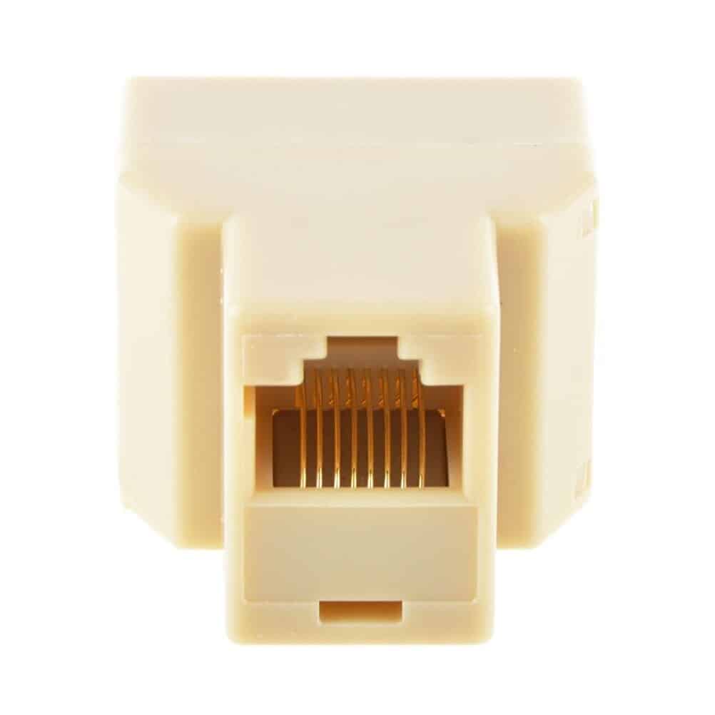 PC RJ45 séparateur connecteur CAT5 séparateur adaptateur réseau double RJ45 CAT 5 6 LAN Ethernet séparateur connecteur adaptateur