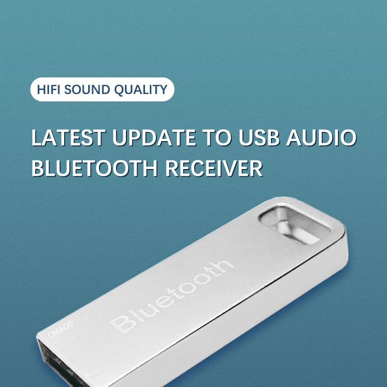 bluetooth 5.0 audio adaptateur Bluetooth émetteur pour USB voiture lecteur MP3 haut-parleur