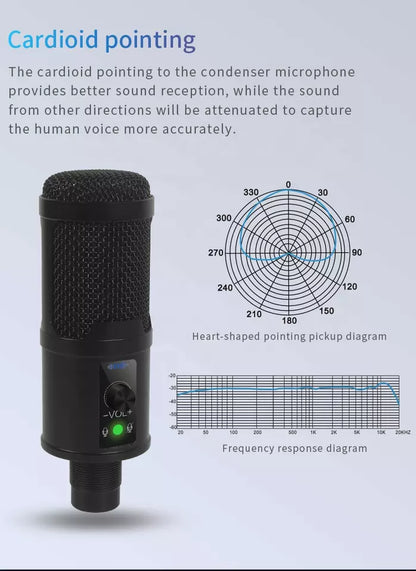 Micro Usb Condensateur BM56 Microphone Studio