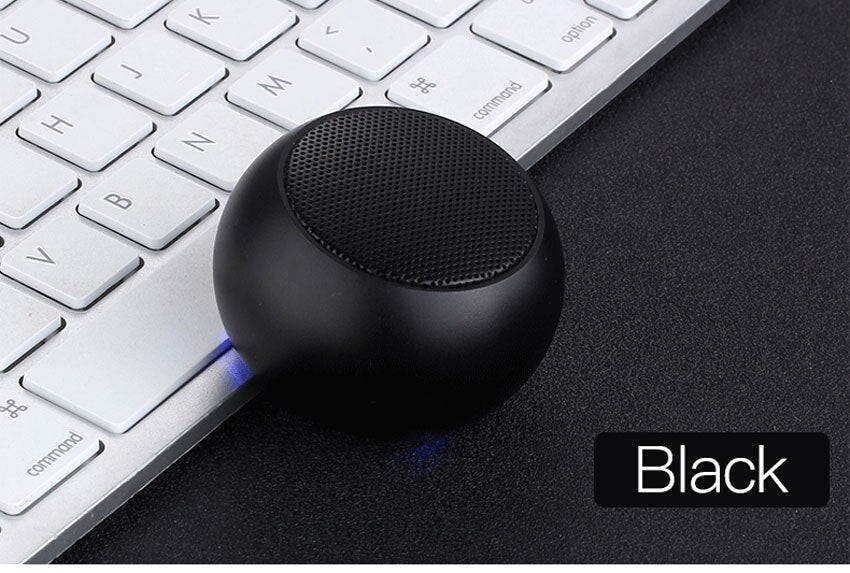 Mini Haut-Parleur Portatif De Bluetooth Stéréo Subwoofer Haut-Parleur Mains Libres avec Microphone Sans Fil