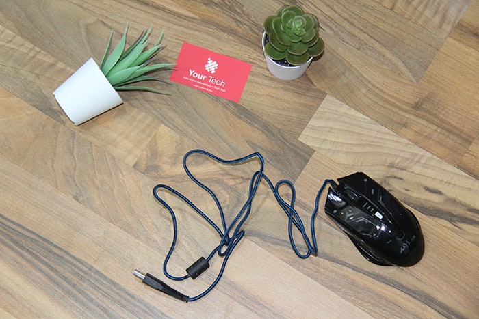 souris WiFi éblouissante filaire gamer RGB