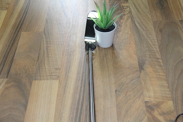 bâton selfie bluetooth 4.0 avec lumière 3 niveaux