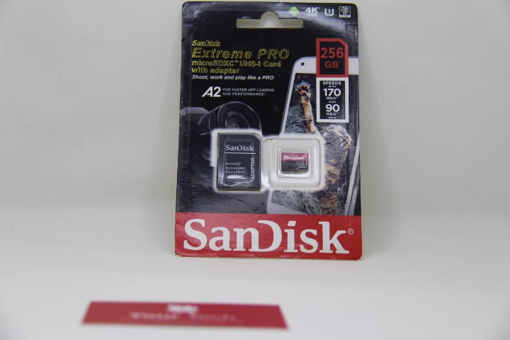 Carte mémoire SanDisk 256 Go Ultra, Extreme et Extreme Pro