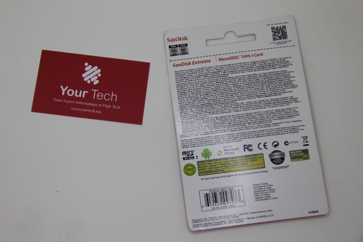 Carte mémoire SanDisk 256 Go Ultra, Extreme et Extreme Pro