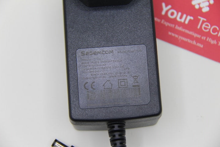 Adaptateur secteur 12V 2A Sagemcom Original