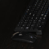Clavie et souris sans fil 2.4GHz avec protection de clavie