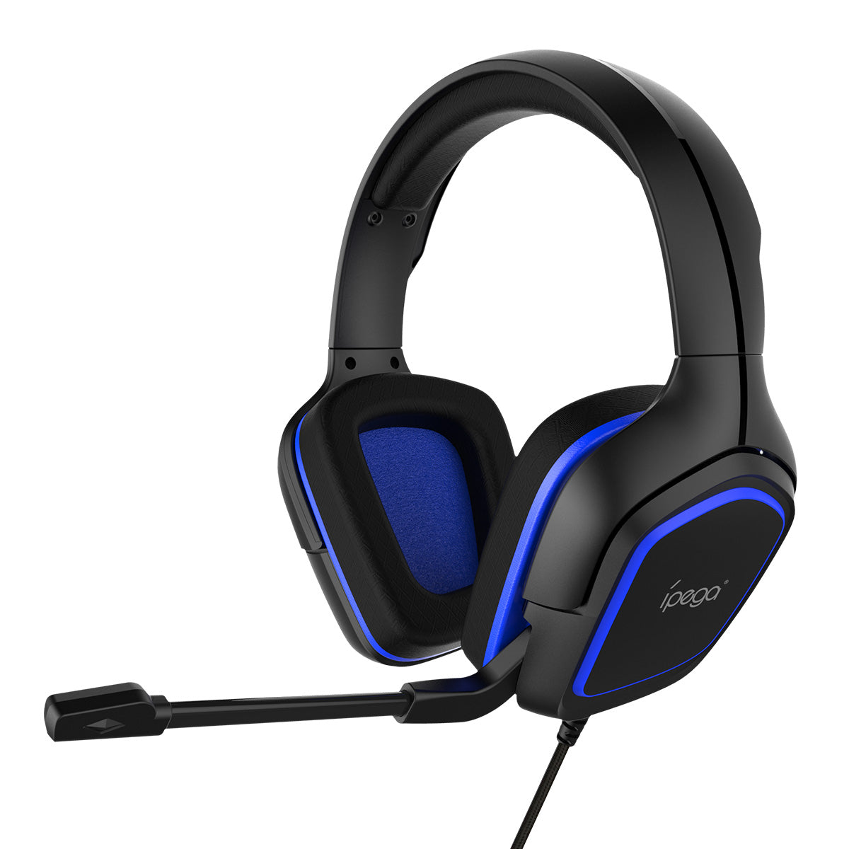 iPEGA PG - Casque Gaming R006B Platinum - Bleu / Vert