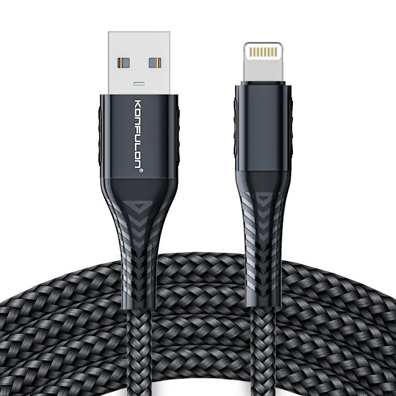 Câble de charge rapide Konfulon compatible avec les appareils populaires
