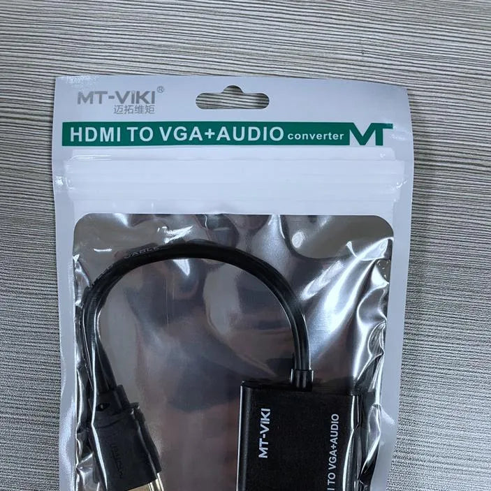 Adaptateur convertisseur HDMI vers VGA 1080P 60HZ avec audio