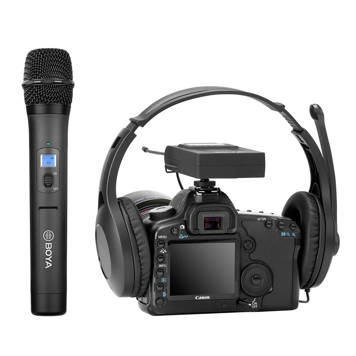 Microphone sans fil Boya BY-WM8 Pro-K3 UHF à double canal ( sur commande)