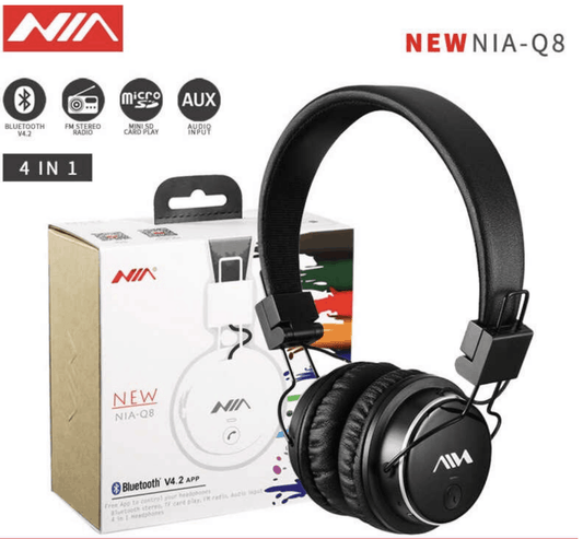 Nouvelle Version originale NIA Q8 stéréo Bluetooth casque