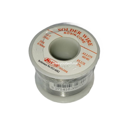 Bobine de Fil à souder 0.8mm 250G