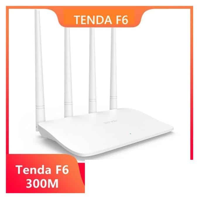 Tenda F6 Répéteur wifi / Routeur Point D'accès Sans Fil 300Mbs 4 Antennes - WIFI