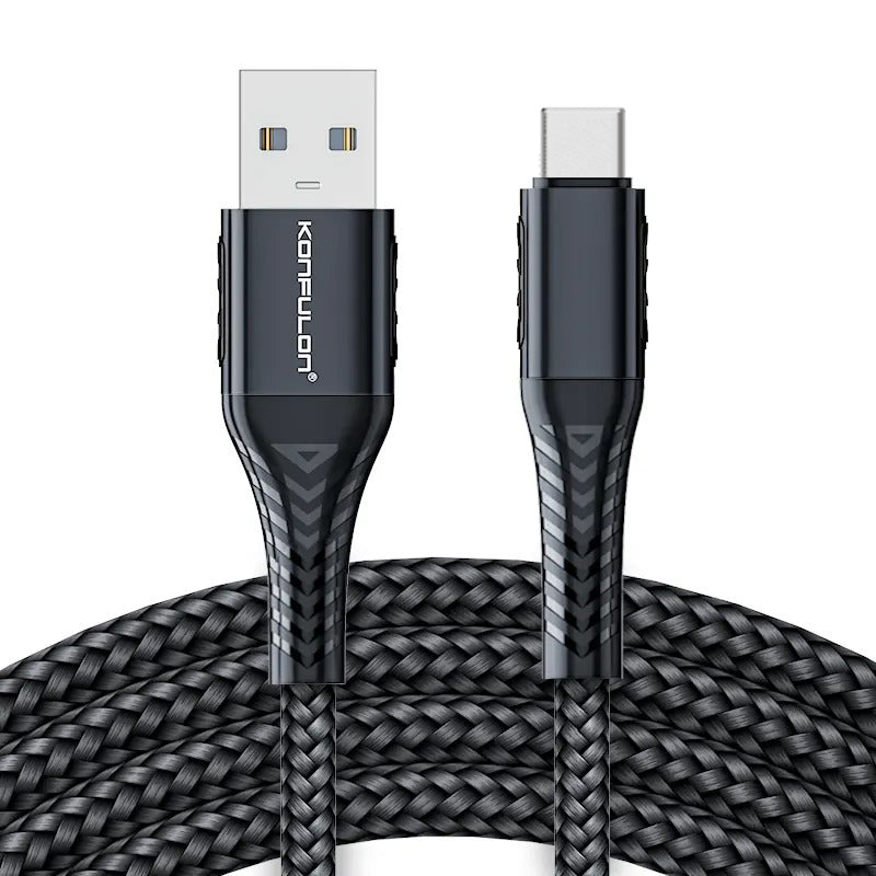 كابل شحن سريع كونفولون متوافق مع الأجهزة الشائعة