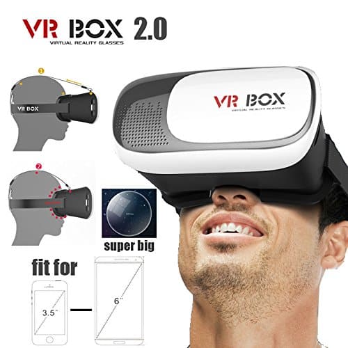 VR Box - Entrez dans le monde de la réalité virtuelle. Compatible avec Iphone et tous les téléphones mobiles Android