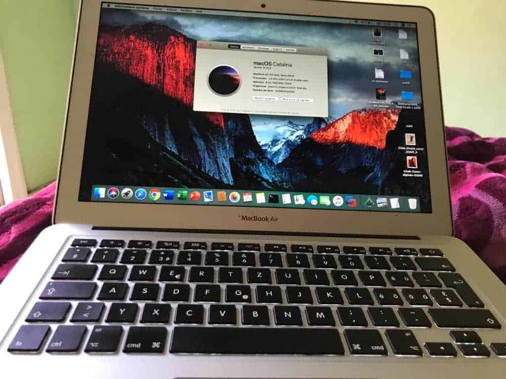 MacBook Air core i5 1.4Ghz turbo 2.7Ghz 2014