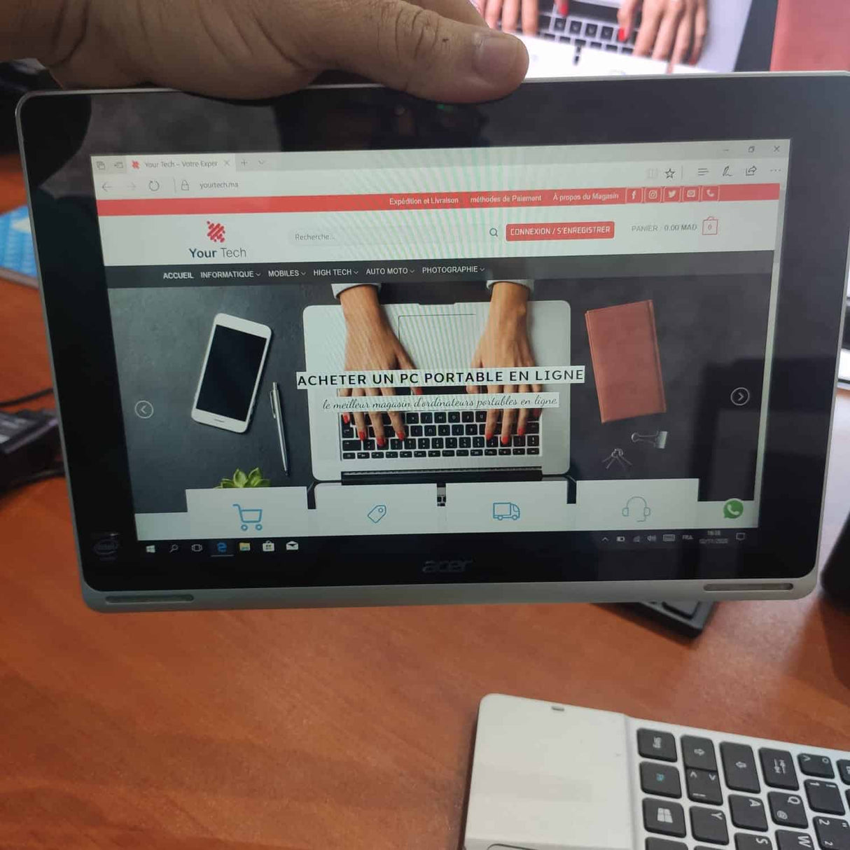 Acer Aspire Switch SW5-012 FHD 10.1 inch 2GB 32GB QC Intel Atom Z3735F WiFi 2MP Camera Win 10