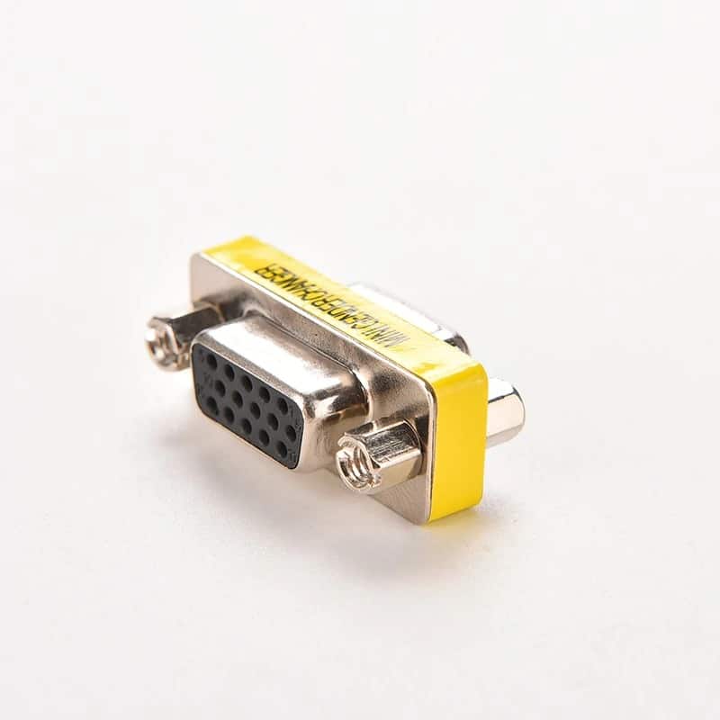 Adaptateur d-sub VGA HD SVGA femelle vers femelle