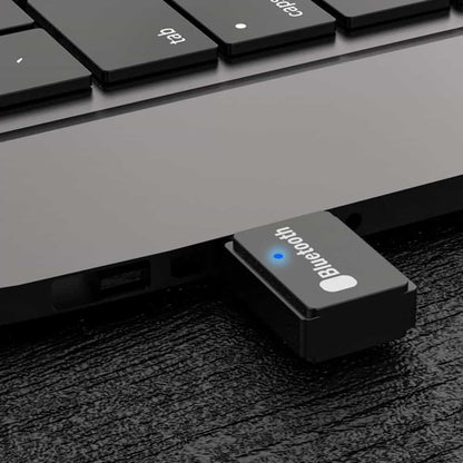 T7 sans fil PC Audio musique émetteur Bluetooth 5.0 carte son USB adaptateur pour Windows 7/8/10 / XP Linux