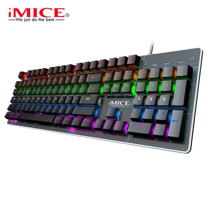IMICE-PC MK-X80 Cool, clavier mécanique filaire, Notebook, clavier de jeu universel rétroéclairé