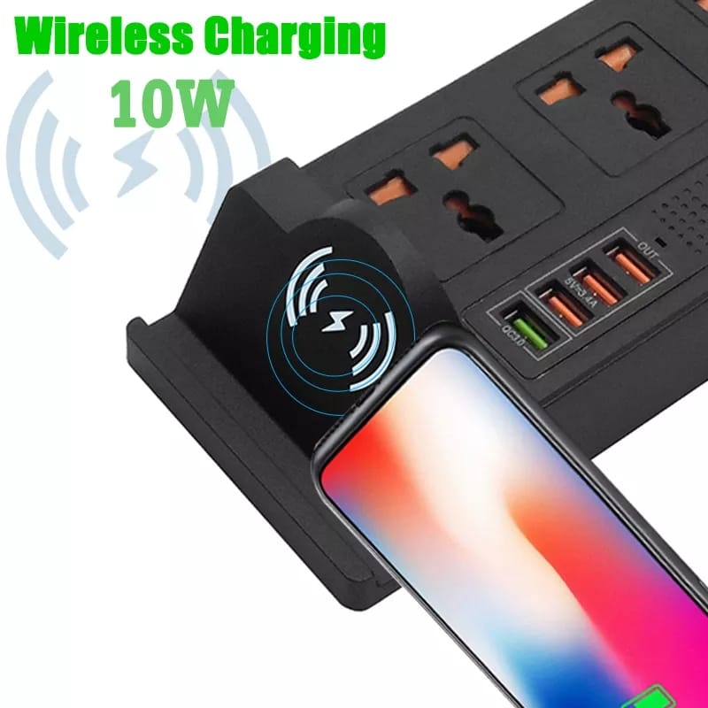 Rallonge Wireless chargeur et 4 port USB Fast charge