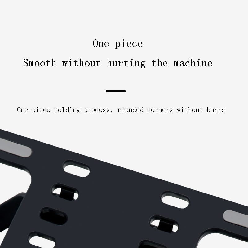 Support pour ordinateur portable ergonomique en ABS solide avec hauteur réglable