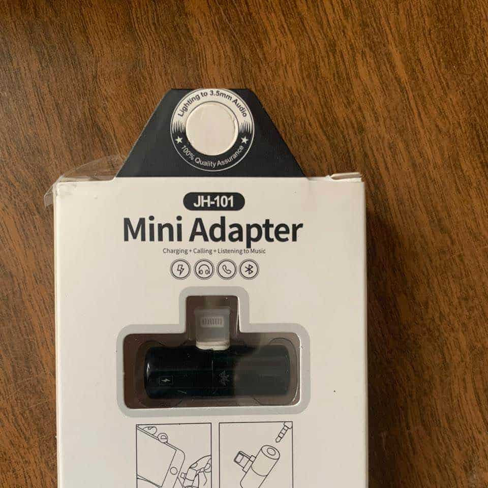 Adaptateur Bluetooth Mini Lightning Dual Splitter pour le chargement