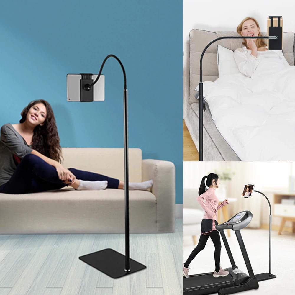 SUPPORT DE SOL RÉGLABLE SUPPORT DE BRAS DE SUPPORT LAZY MOUNT POUR IPAD TABLET IPHONE 140CM