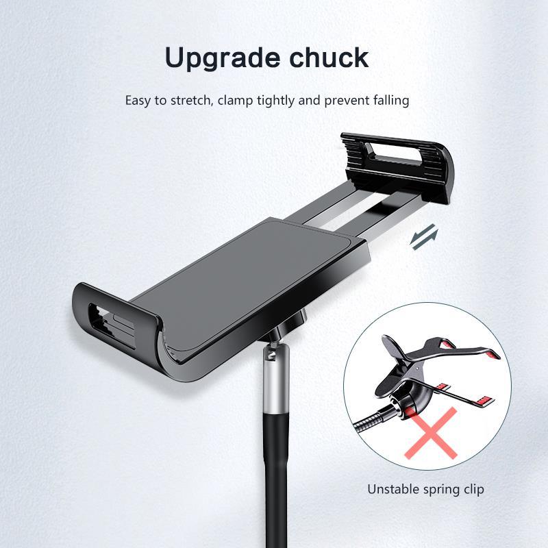 SUPPORT DE SOL RÉGLABLE SUPPORT DE BRAS DE SUPPORT LAZY MOUNT POUR IPAD TABLET IPHONE 140CM