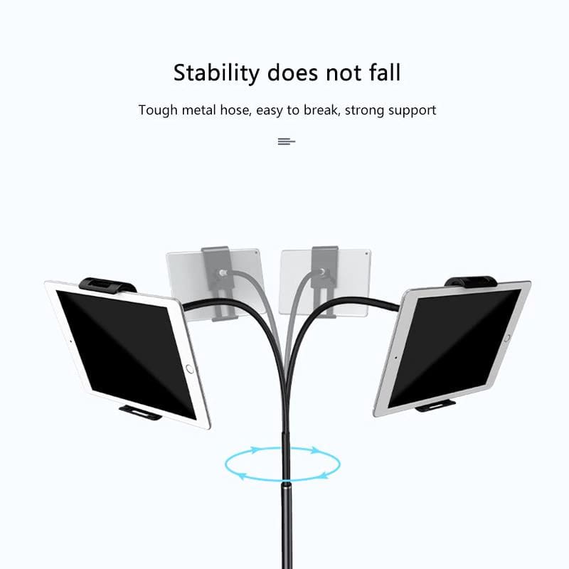 SUPPORT DE SOL RÉGLABLE SUPPORT DE BRAS DE SUPPORT LAZY MOUNT POUR IPAD TABLET IPHONE 140CM