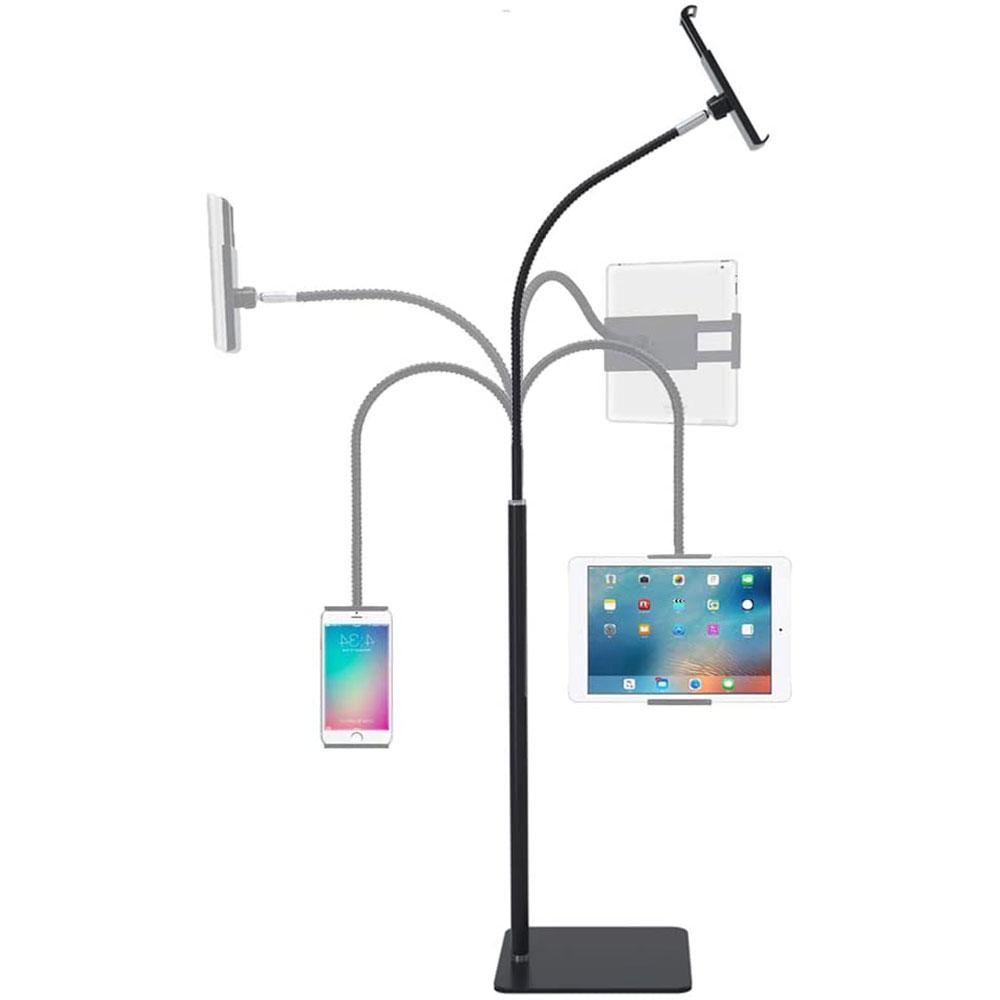 SUPPORT DE SOL RÉGLABLE SUPPORT DE BRAS DE SUPPORT LAZY MOUNT POUR IPAD TABLET IPHONE 140CM