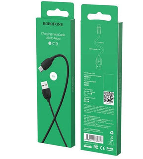 original Câble de données de charge universel BOROFONE BX19 pour iPhone SONY Samsung Apple