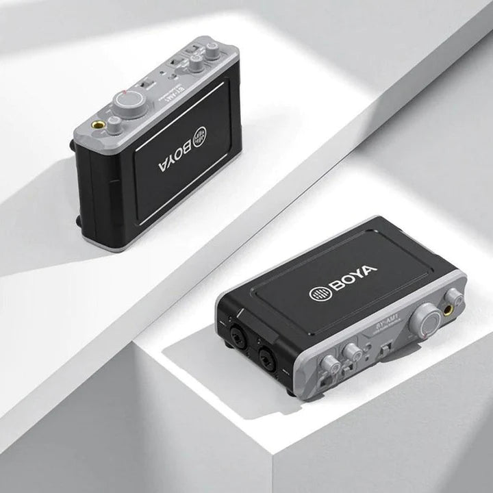 Carte Son BOYA BY-AM1 double canal 48V Miexeur – YourTech.ma